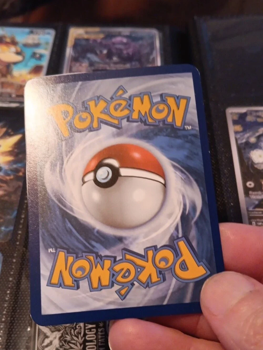 Darkrai Pokémon Holographic Card - Black and Purple Art